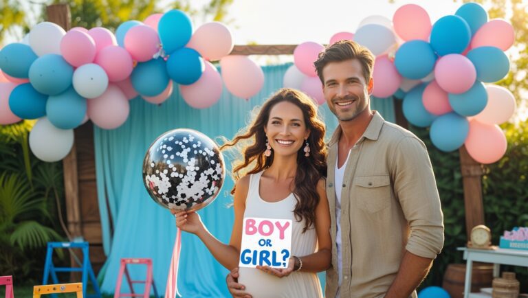 Outdoor Gender Reveal