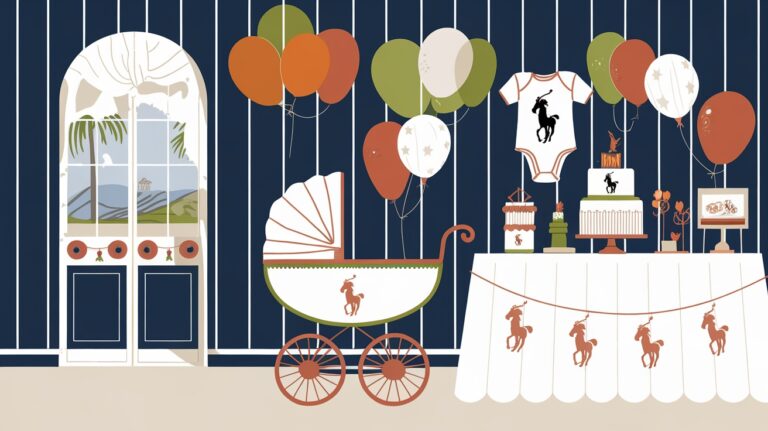Ralph Lauren Baby Shower