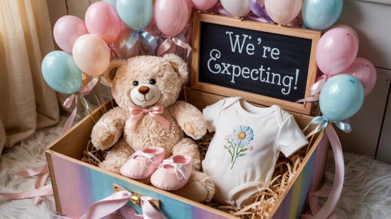 Baby Announcement Box Ideas