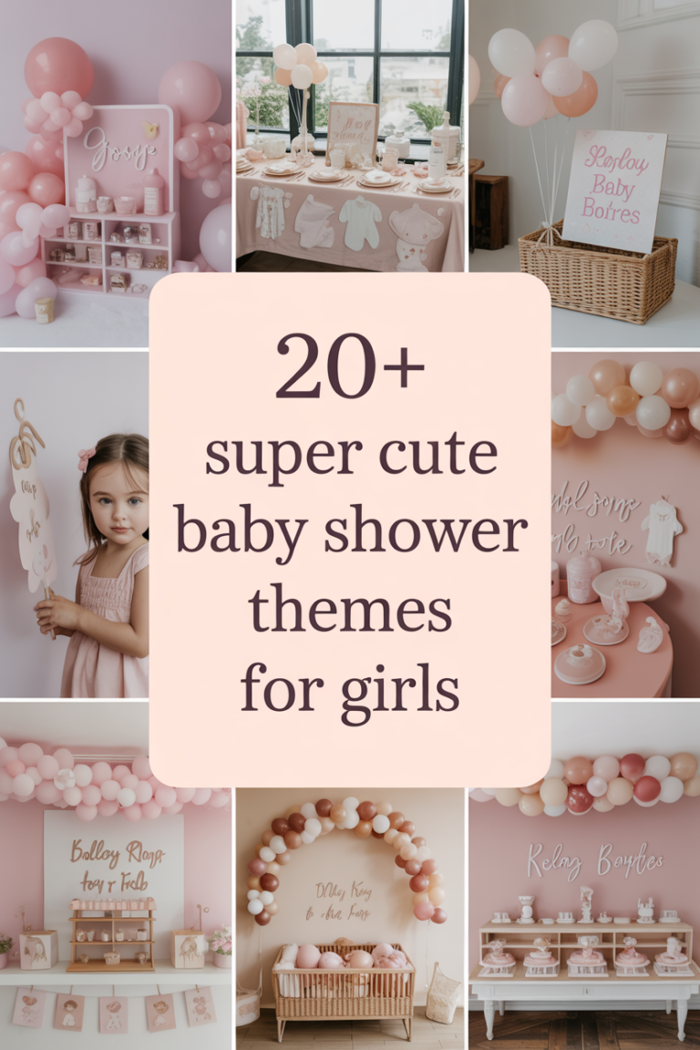 Baby Shower Themes for girls