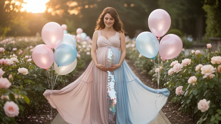 Gender Reveal Dress for mom