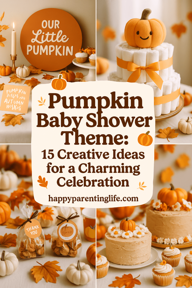 Pumpkin Baby Shower Theme
