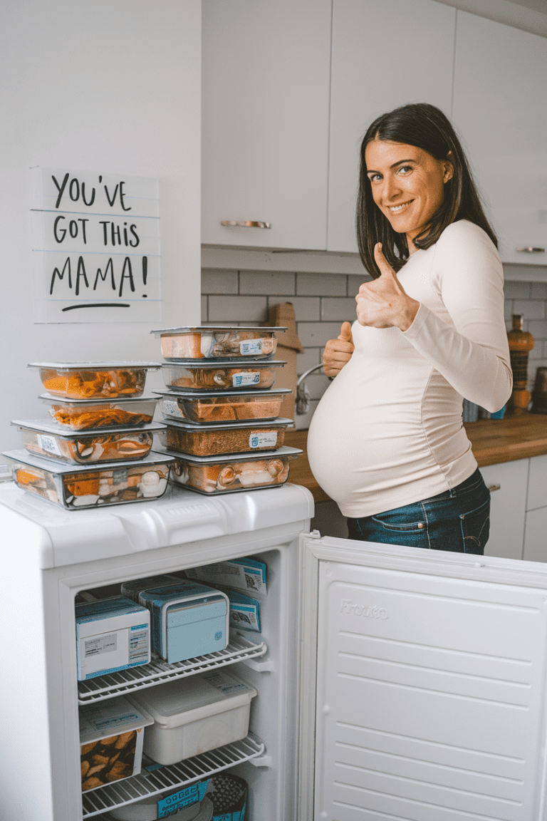 Freezer Meal Prep for 3rd Trimester