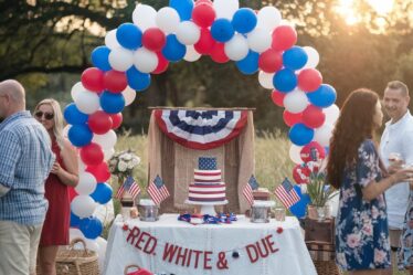 Patriotic 4th of July Baby Shower Themes