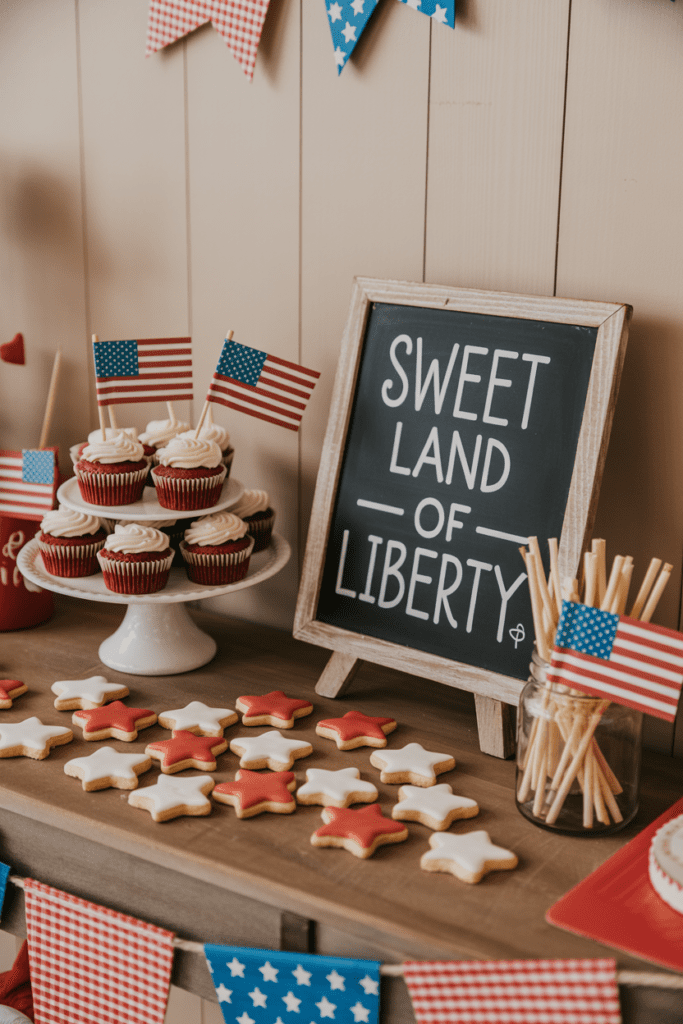 Americana Dessert Table Goals