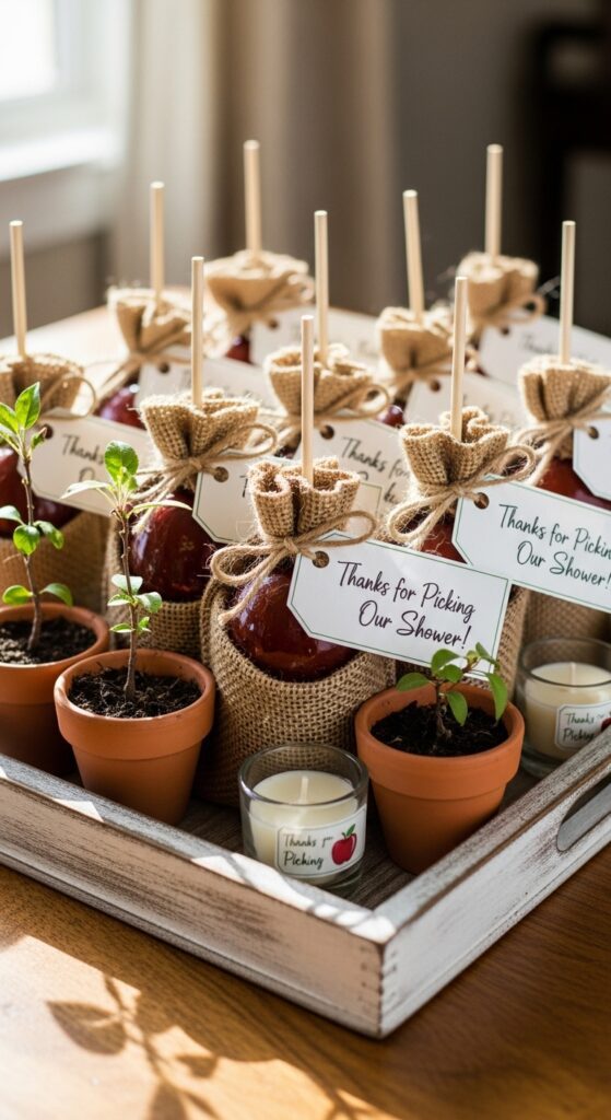 Apple Orchard-Inspired Favors