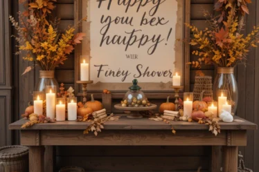 Fall Baby Shower Decorations