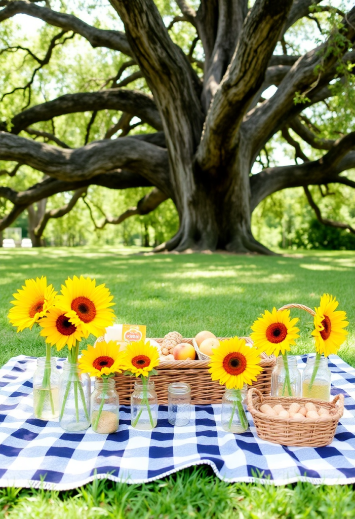 Sunflower Picnic Party