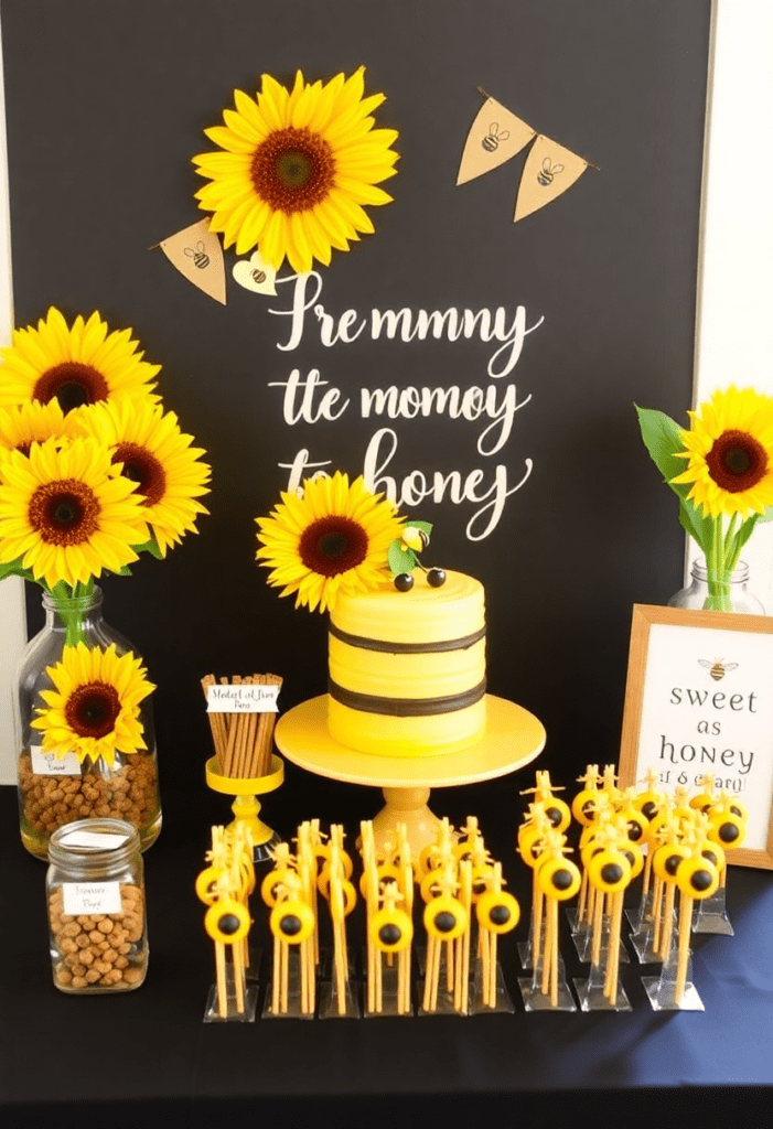Sunflower & Bees Theme