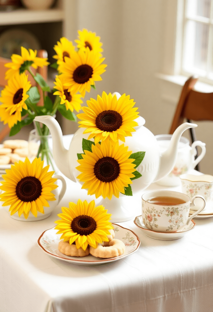 Sunflower Tea Party