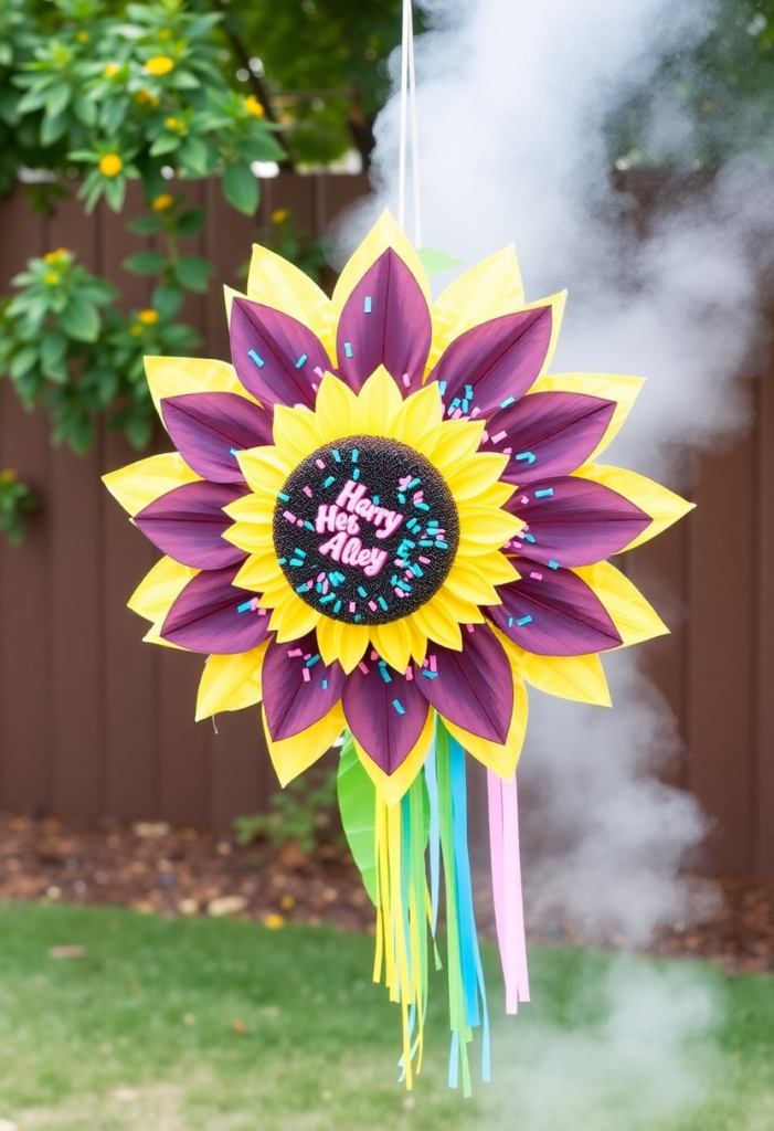Sunflower Gender Reveal Twist