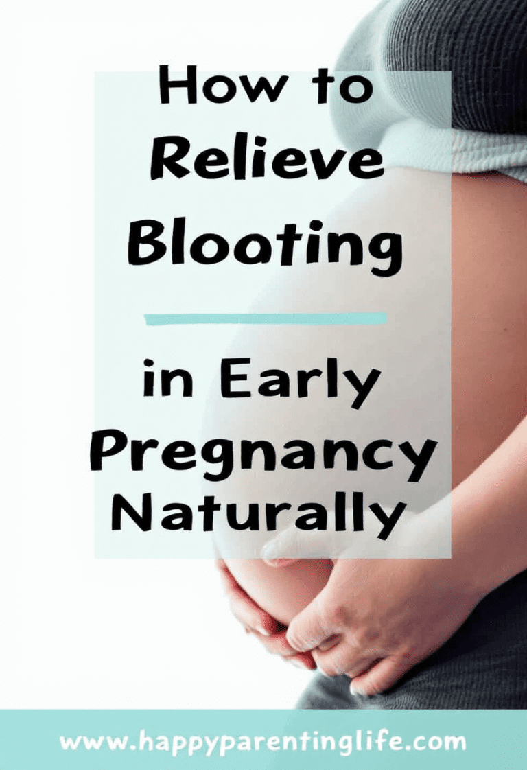 How to Relieve Bloating in Early Pregnancy Naturally