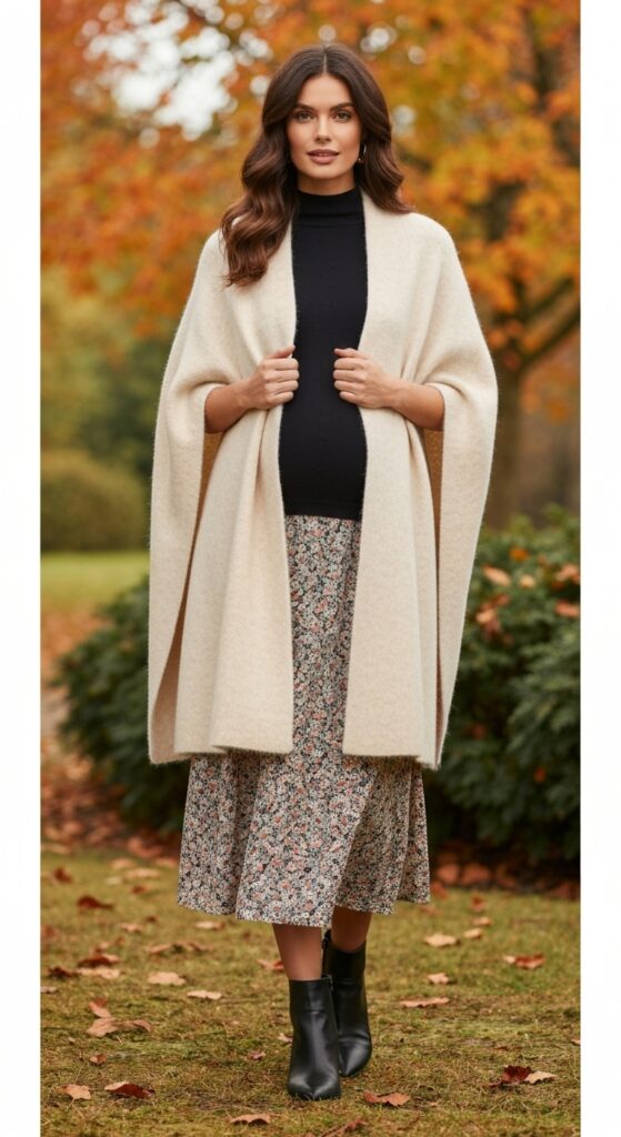 Cape-Style Cardigans