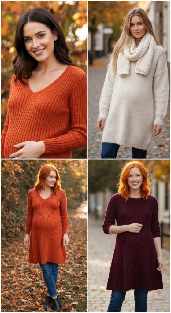 Cozy Knit Sweater Dresses