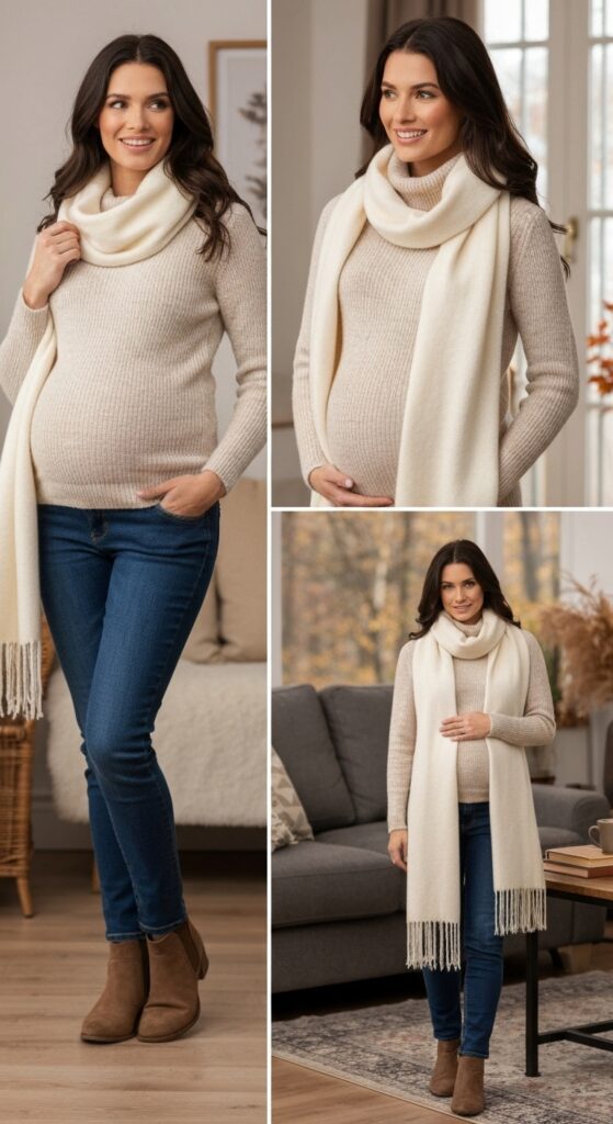 Cozy Scarf Styling