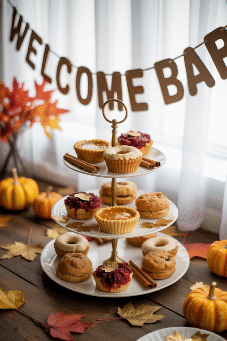 Fall Baby Shower Foods