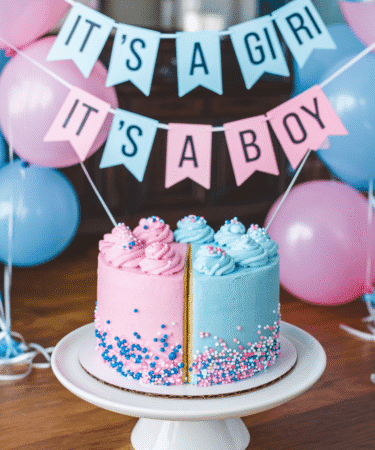 Gender Reveal Cookies