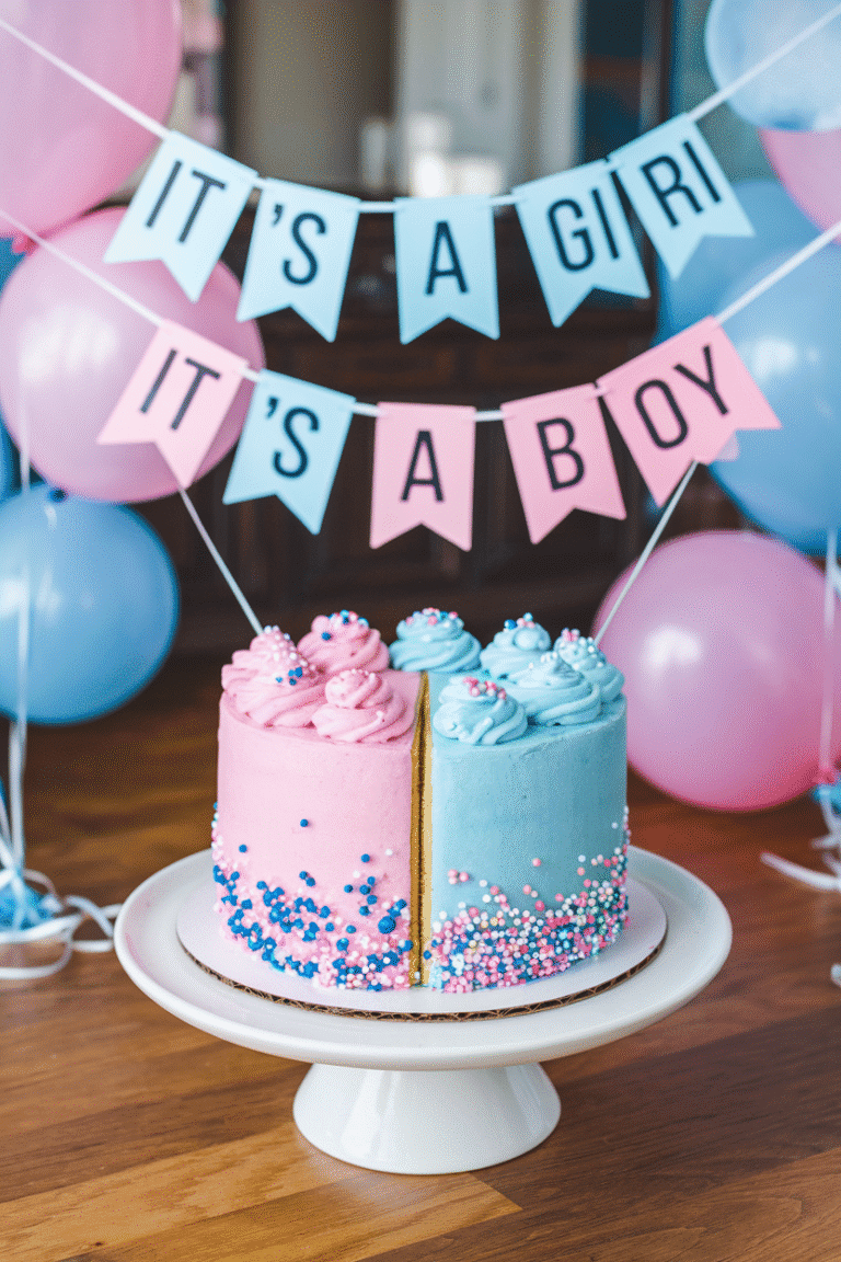 Gender Reveal Cookies