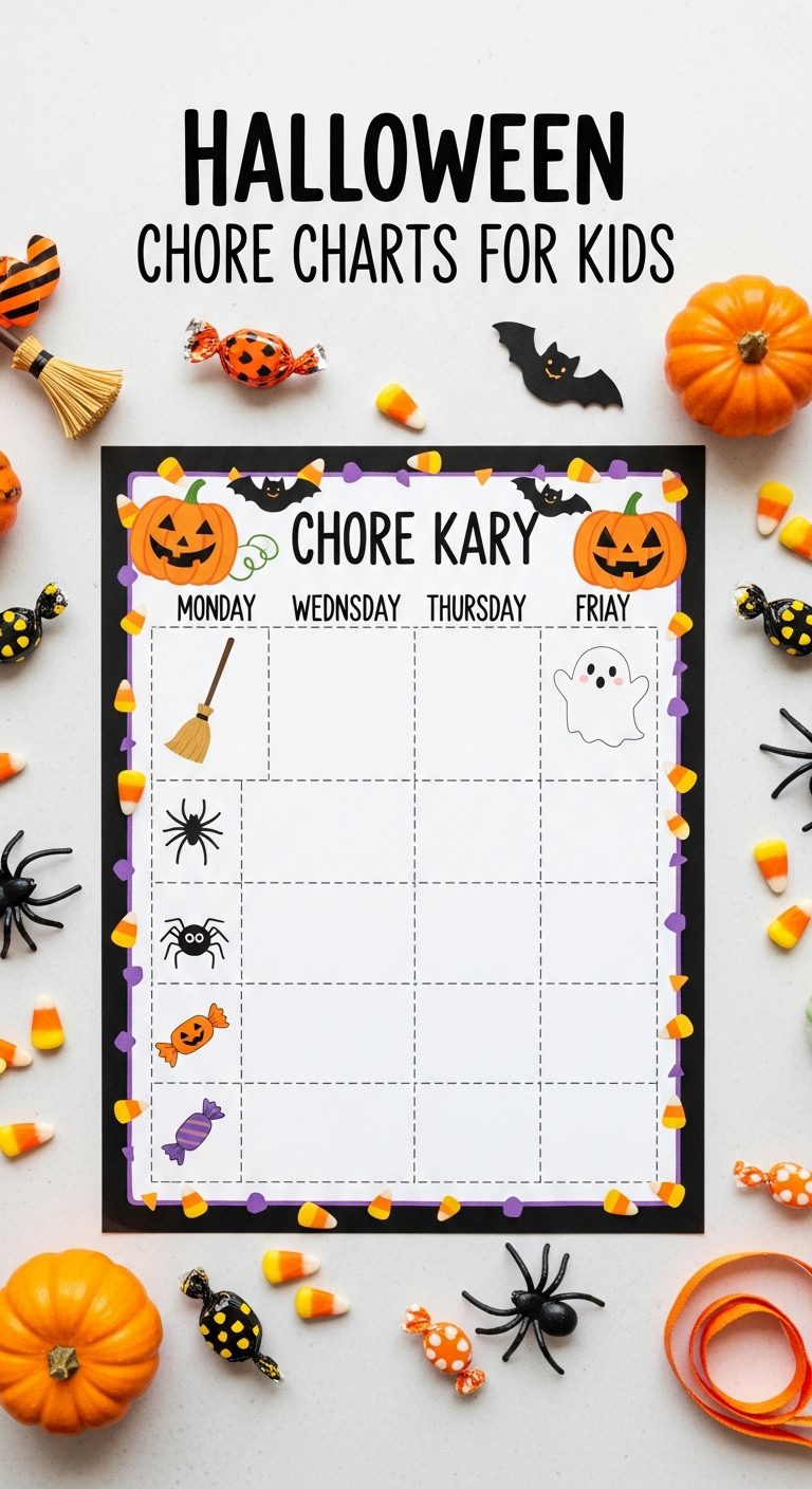 Halloween Chore Charts