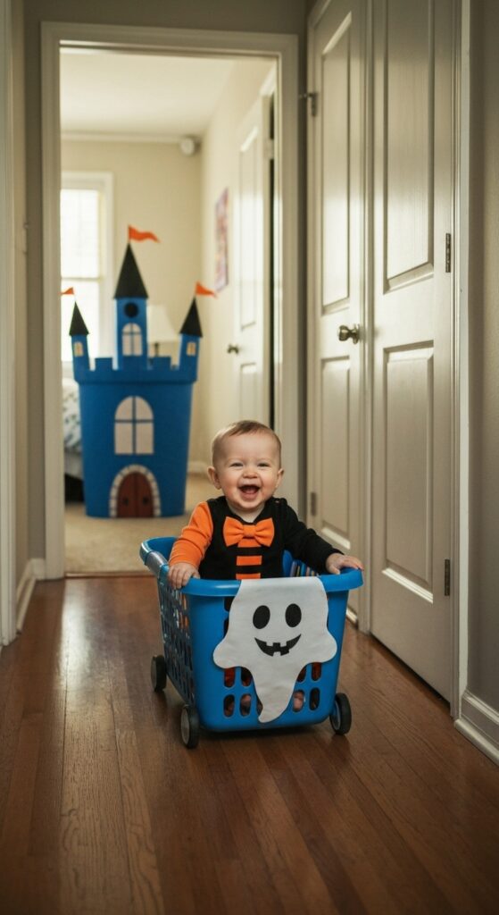 Laundry Basket Ride