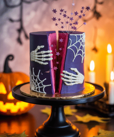 Halloween Gender Reveal Cake Ideas