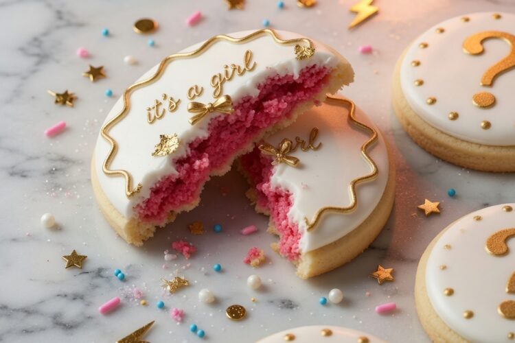 Gender Reveal Cookies