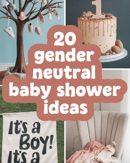 20 Gender Neutral Baby Shower Ideas