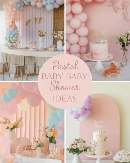 Pastel Baby Shower Ideas