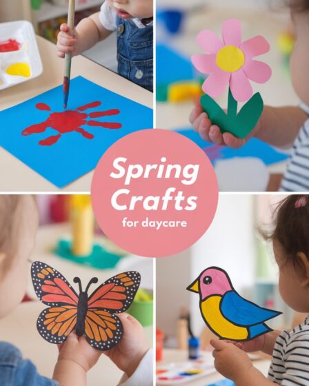 Spring Crafts for Toddlers at Daycare