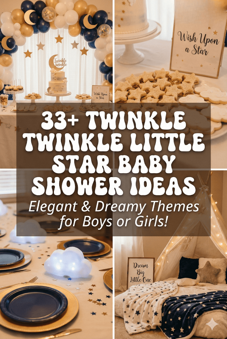Twinkle Twinkle Litle Star Baby Shower Ideas