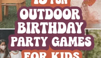 Outdoor Birthday Party Games