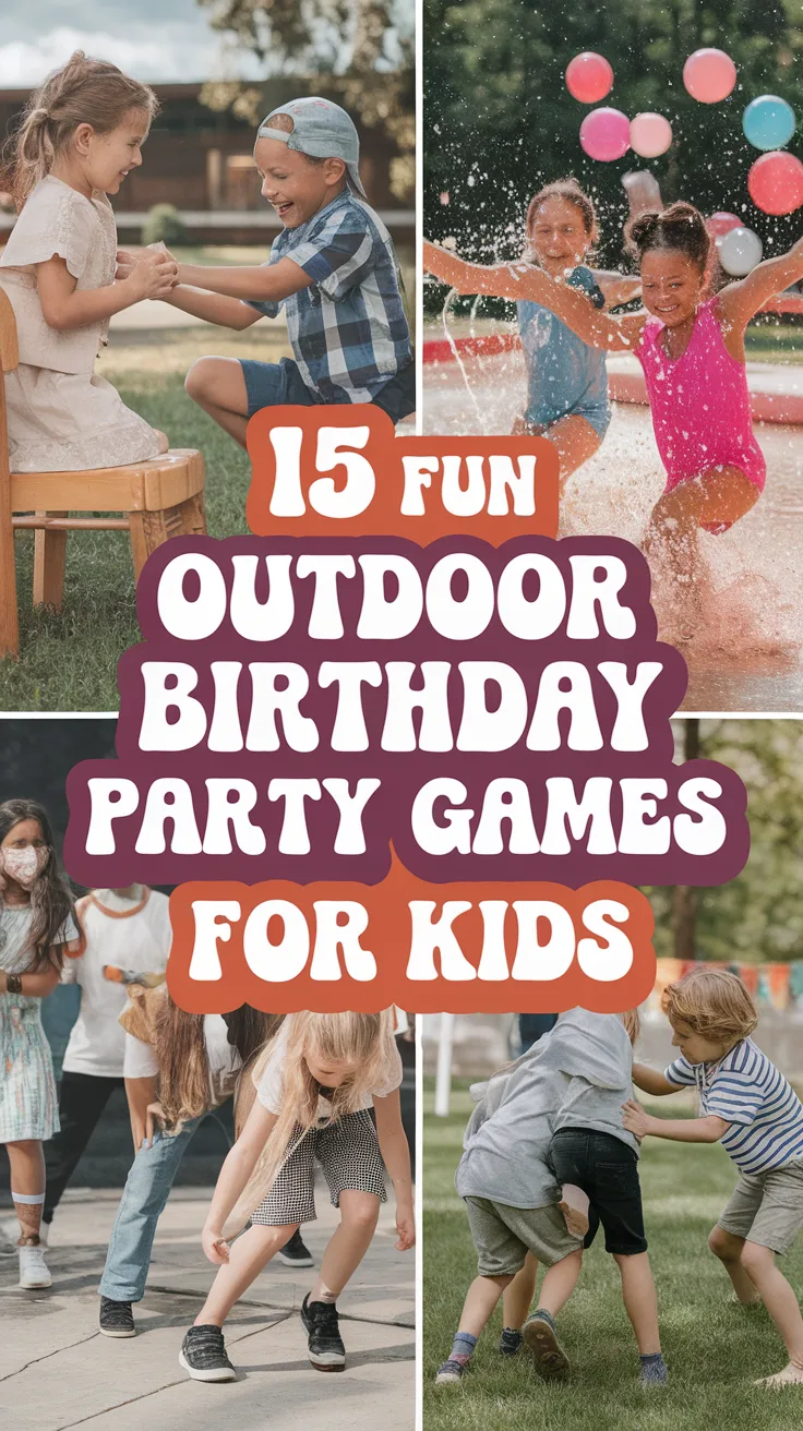Outdoor Birthday Party Games
