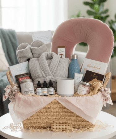 Self Care Gift Basket Ideas for Pregnant Women