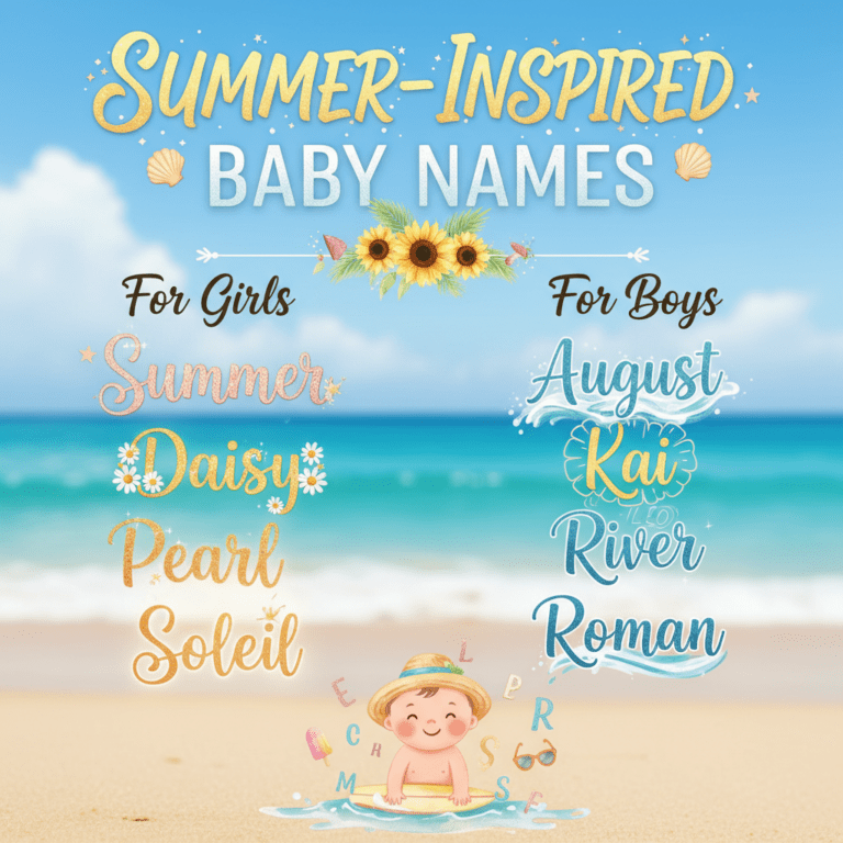 Summer-Inspired Baby Names